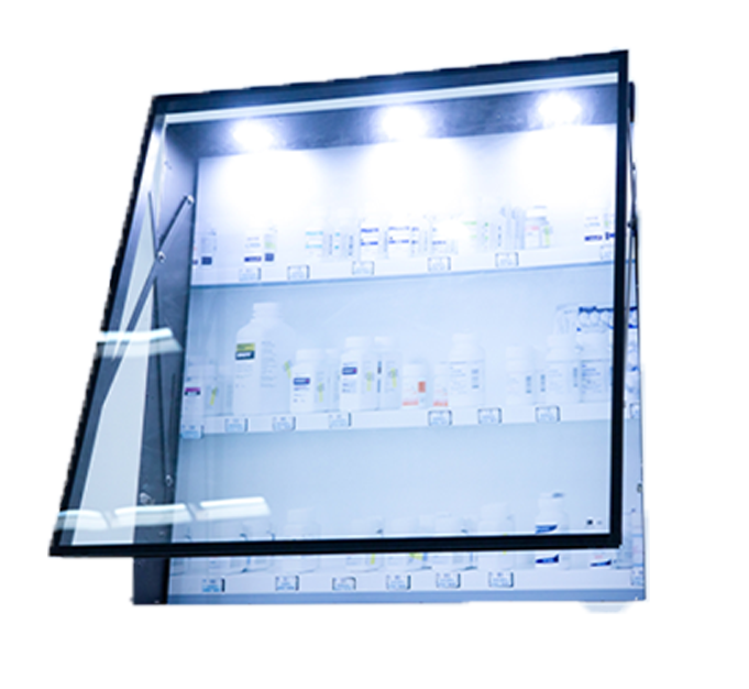 Cleanroom observation window