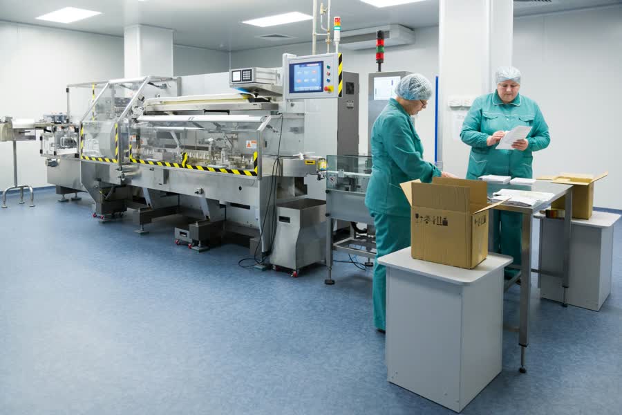 Pharmaceutical cleanroom